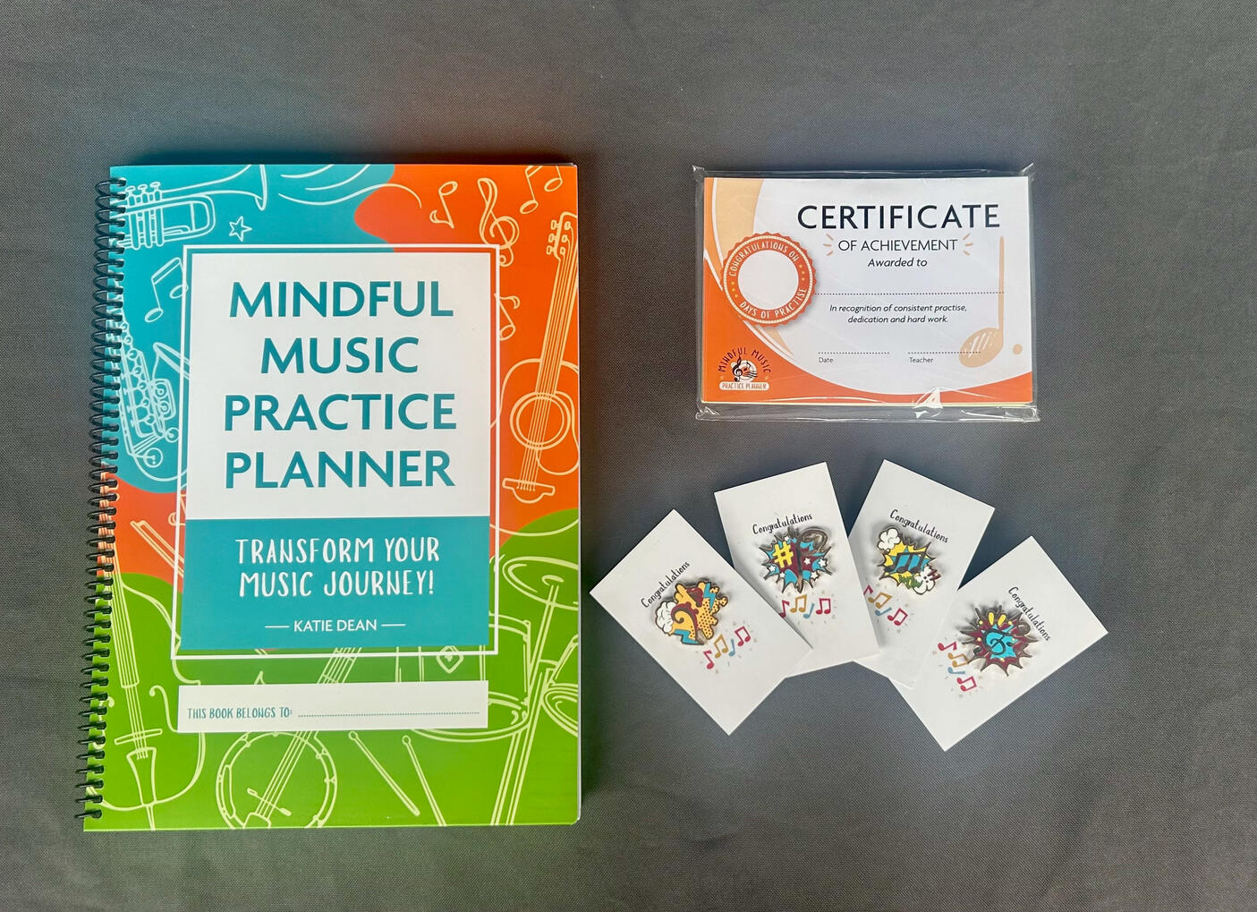 Mindful Music Practice Planner Kit